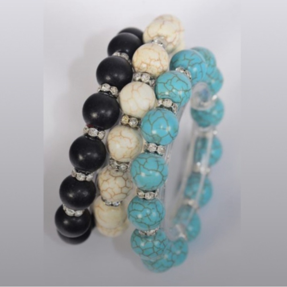27027 ❤️ 1 Dozen Rhinestone Bezel Bracelets Wholesale Lot